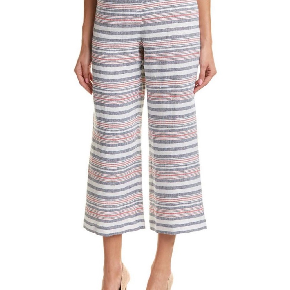 W by Worth Striped Linen Pant